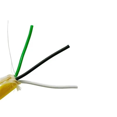 Kabel Pengesanan Bawah Air Tugas Berat 3*20AWG Penebat PE Tembaga Tin Berganda Jaket TPU Dua Untuk Sistem Sensor Kamera Bawah Air